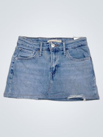 Levi's 721 High Rise Skinny Denim Skirt