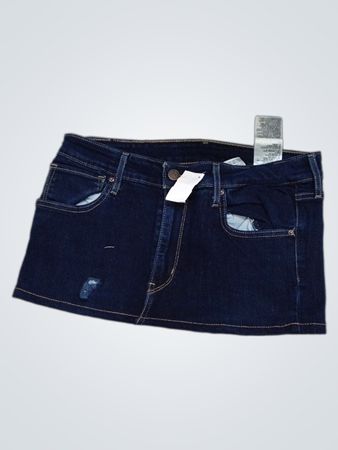Levi's Distressed Denim Mini Skirt