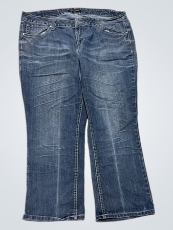 ZCO JEANS Damen Denim Bootcut-Jeans