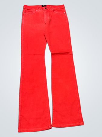 NOVA MEN Red Flare Jeans