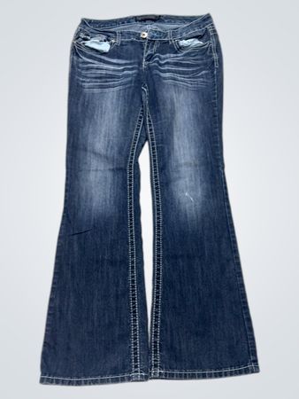 twentyone schwarze Bootcut-Jeans