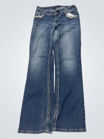 twentyone blac Damen Bootcut-Jeans