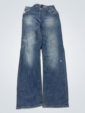 Suko Jeans Damen Jeans aus blauem Denim