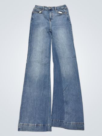 RESERVED DENIM Jeans mit weitem Bein