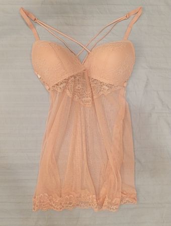GILLIGAN & O'MALLEY Lace Trim Babydoll