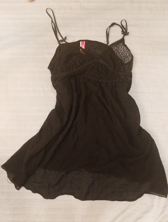 Cosmopolitan Black Lace Babydoll Unterwäsche