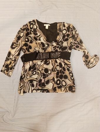 Dressbarn Bedruckte Bluse
