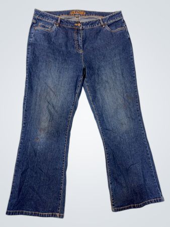TRADER Damen Blue Denim Jeans Größe 18