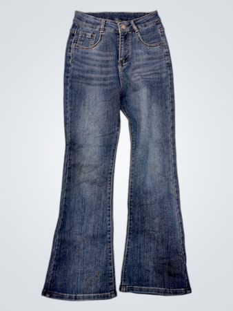 KAMI Frauen Schlagjeans
