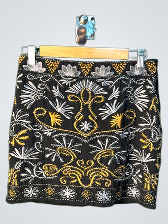 Lulus Embroidered Mini Skirt