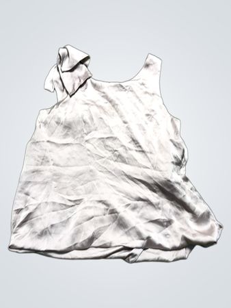 Satin Top with Bow Detail