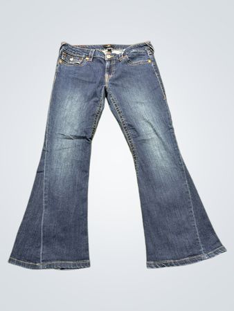 True Religion Joey Low Rise Flare Jeans