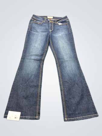 lei sophia hipster flare jeans