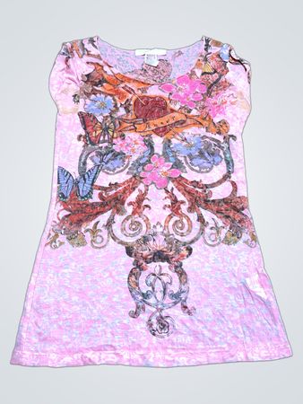 ROMEO & JULIET COUTURE Pinkes Grafik-T-Shirt