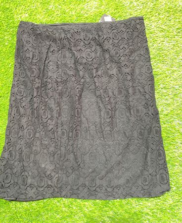 Black Lace Skirt