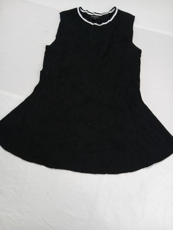 Robe sans manches en tricot noire Talbots