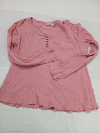 L.L.Bean Pink Button-Up Long Sleeve Shirt