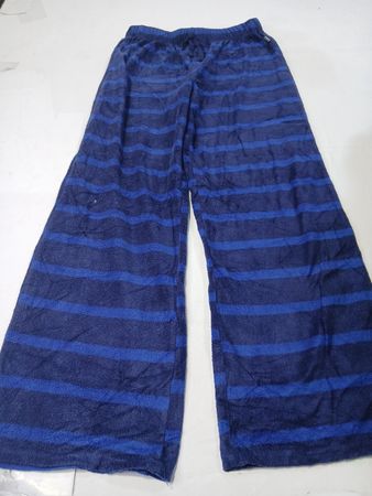 Eddie Bauer Kids Blue Striped Wide Leg Pants