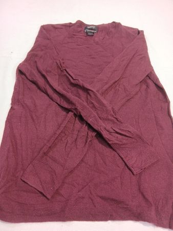 Maroon Merino Wool Sweater