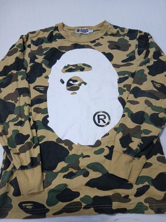 A Bathing Ape Camouflage Long-Sleeve T-Shirt