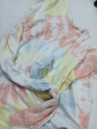 Dreamville Pastel Tie-Dye Hoodie Sweatshirt - Small