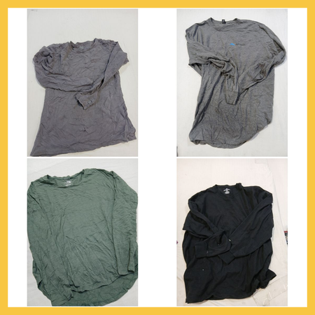 The North Face Long Sleeve T-Shirt Bundle 9 Pc Lot