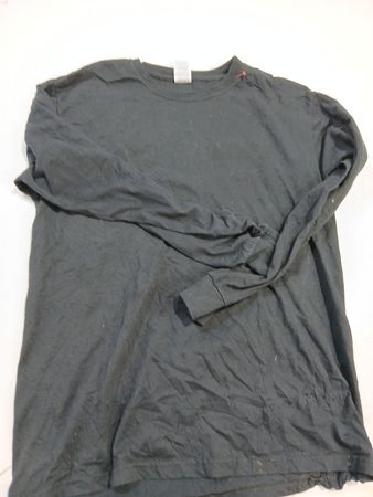 Jerzees Black Long Sleeve T-Shirt