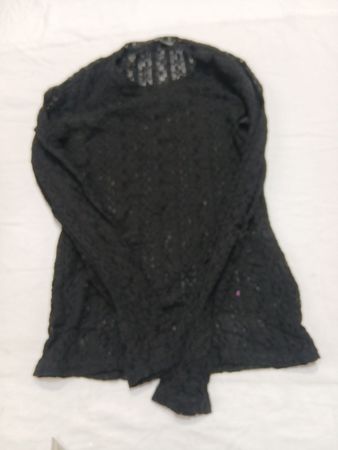 Top en dentelle noire
