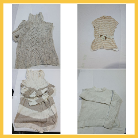 DKNY, Talbots & More Strickwaren Bundle - 10-teiliges Sweater- und Cardigan-Set