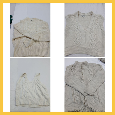 Suzy Shier, Gap, J.Crew et plus Paquet de vêtements tricotés Pulls Gilets Hauts 10pcs