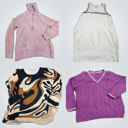 Designer Bundle: 10 Piece Women's Sweater Dress Top Mix Lot Relativity Sigrid Olsen Philosophy DMX Reserved