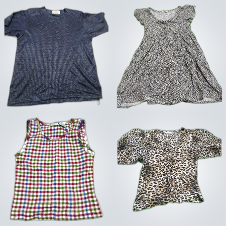 Designer Bundle: 10 Pc Women's Tops, Dresses from Jimmy Simpson, Terranova & More