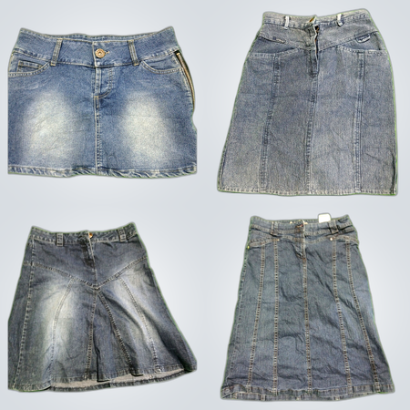Denim Mini Skirt