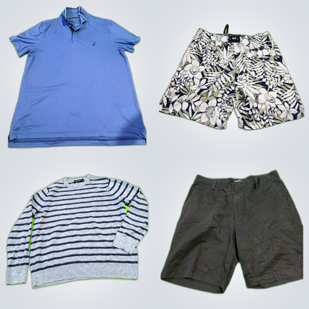 Y2K Striped Shorts Bundle
