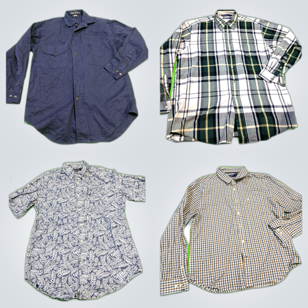 Checkered Plaid Striped Shirts