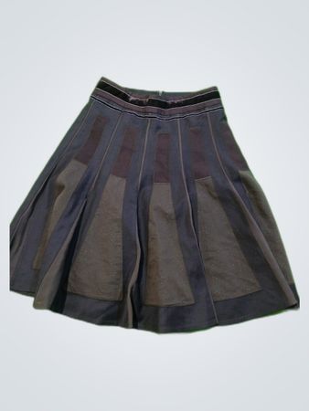 Black Pleated Skirt