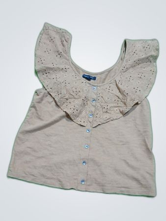 American Eagle Ruffle Blouse