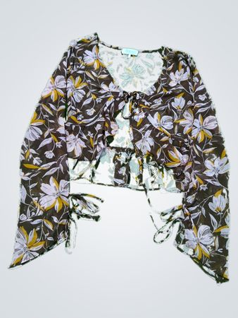 Floral Cropped Top