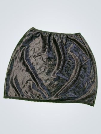 Black Velvet Skirt