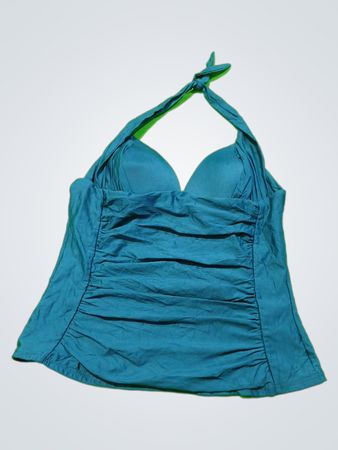 Unbranded Teal Halter Bikini Top