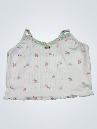 White Floral Camisole