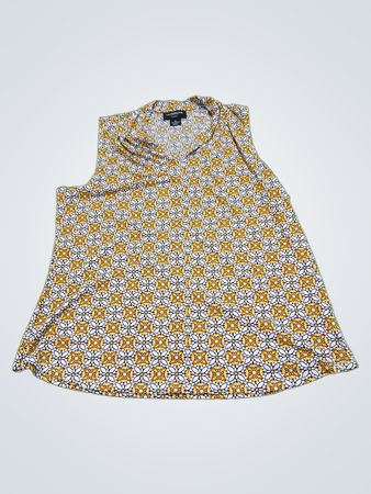 Liz Claiborne Floral Sleeveless Top