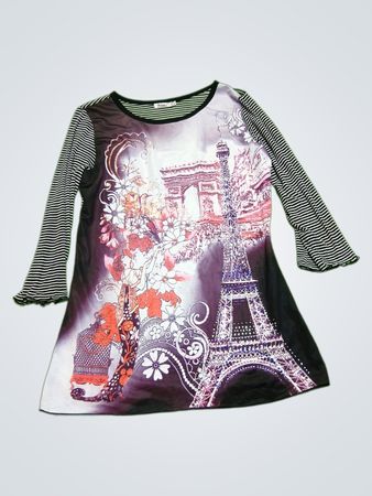 Maaz Parisian Design T-Shirt Dress