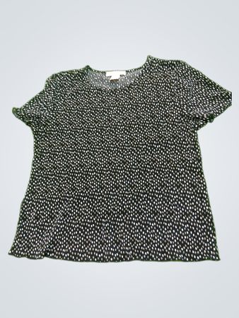 Tradition Brand Black and White Polka Dot Shirt