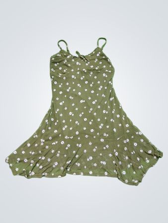 No Boundaries Green Floral Camisole