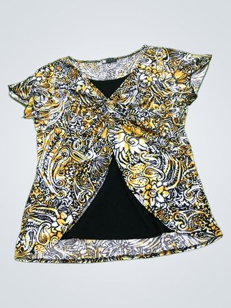 Carole Little Paisley Blouse