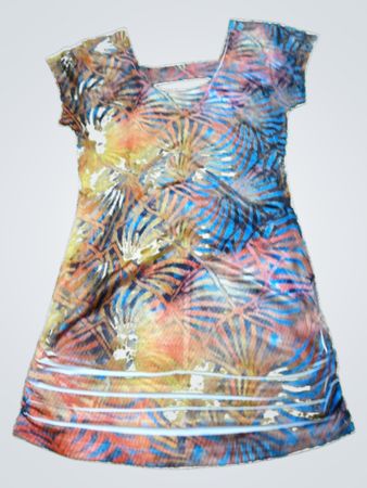 Kina Multicolor Printed Mini Dress