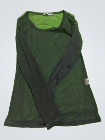 Mechant Long Sleeve Green Shirt