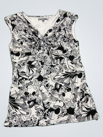 classiques entier black and white floral dress