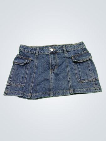 Third + Charm Denim Skirt